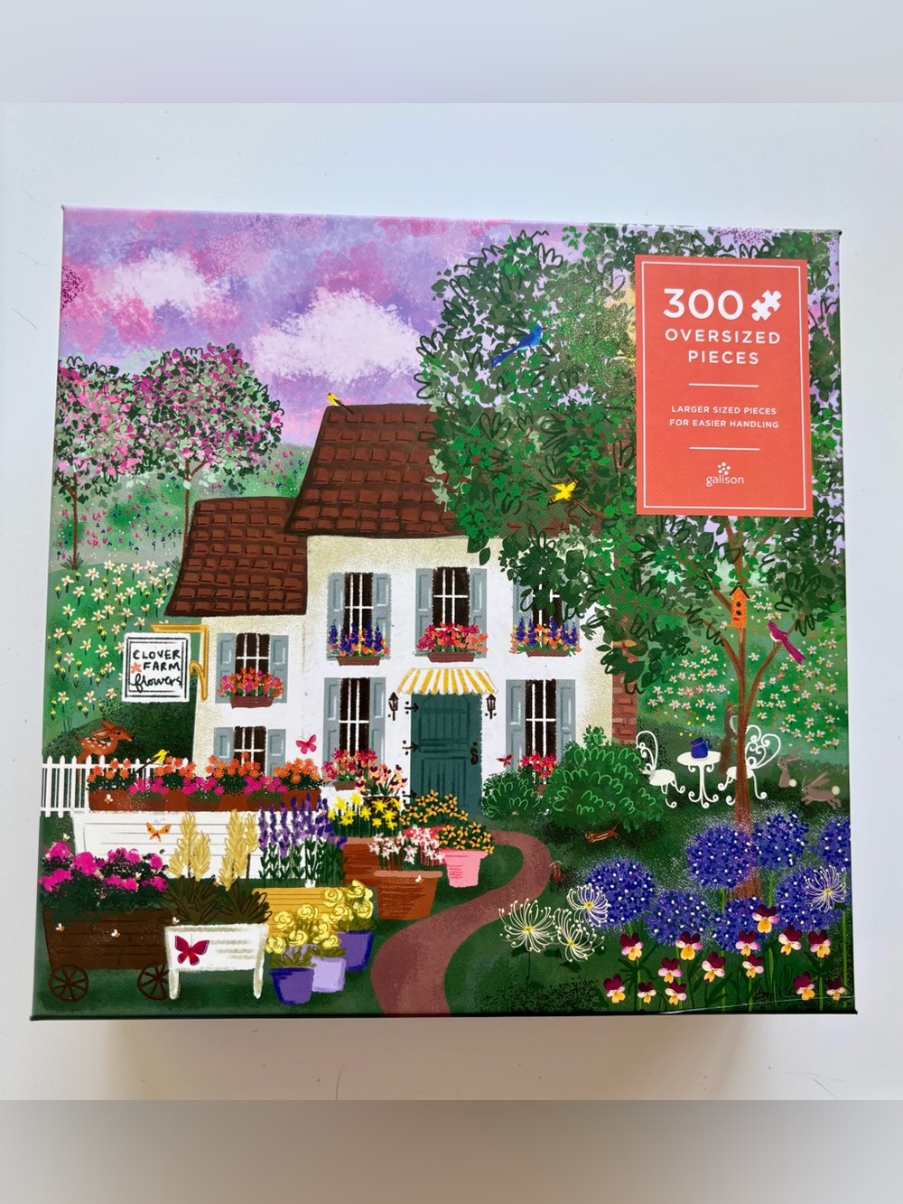 Galison Garden Path 300 Piece Puzzle